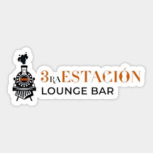3ra Estación Lounge Bar Sticker